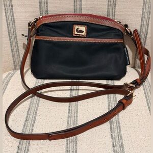 Dooney & Bourke Black and Brown Crossbody Bag + D&B Tote